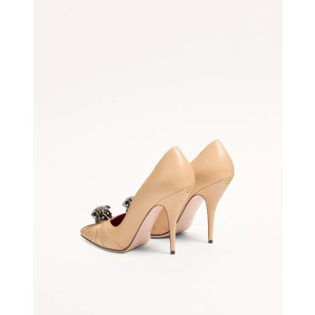 판테아 고트스킨 펌프스 105mm