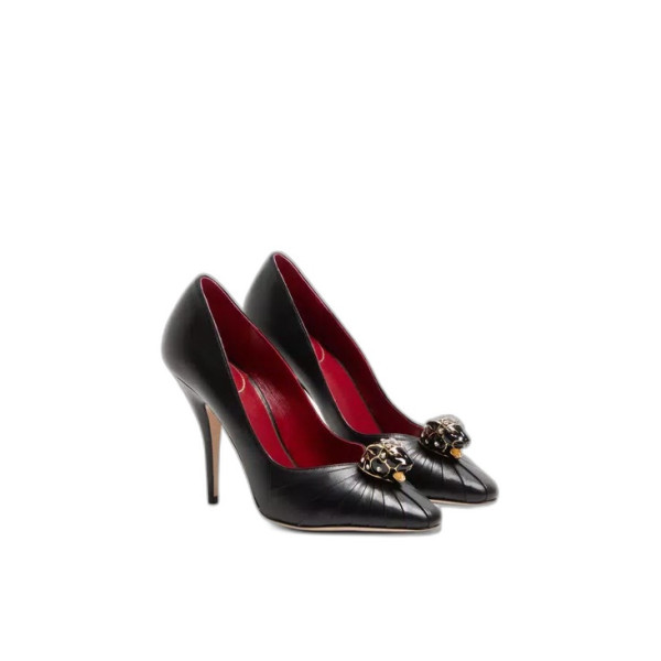 판테아 고트스킨 펌프스 105mm