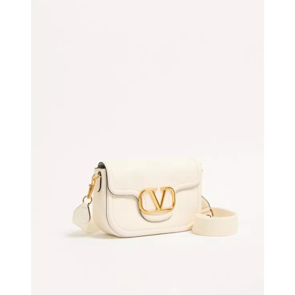 로코 소프트 그레이니 카프스킨 숄더백