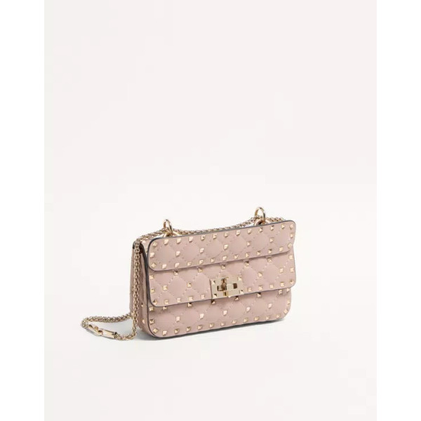 스몰 사이즈 나파 가죽 락스터드 스파이크 백