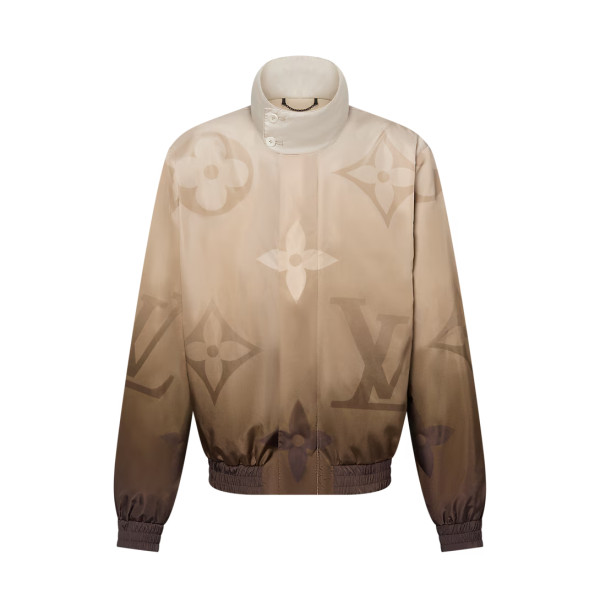 모노그램 프린티드 라이트 나일론 윈드브레이커