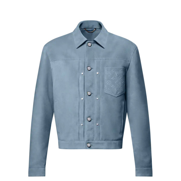 스웨이드 레더 타입 II 트러커 재킷