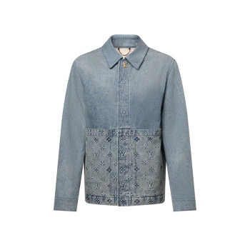 업사이클드 데님 캔버스 재킷