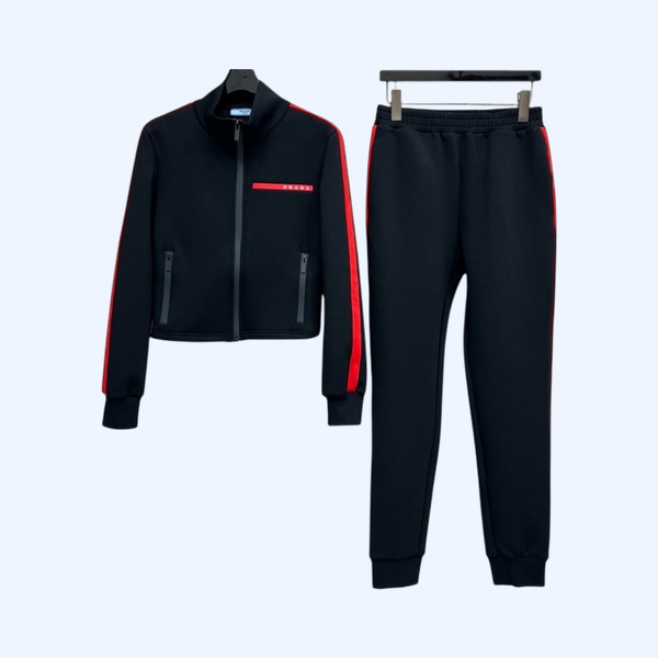 [ Prada ] 프라다 배색 트레이닝 세트