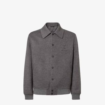 그레이 울 블루종