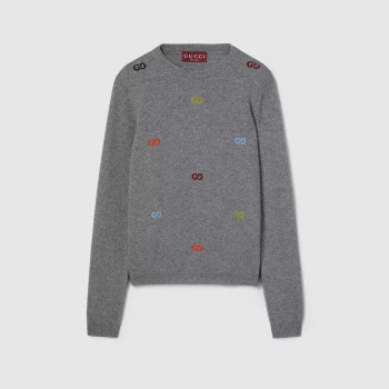 인타르시아 파인 캐시미어 스웨터