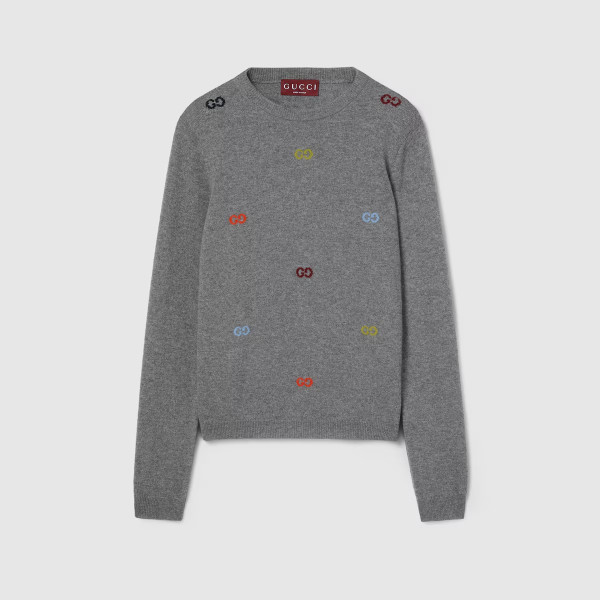 인타르시아 파인 캐시미어 스웨터