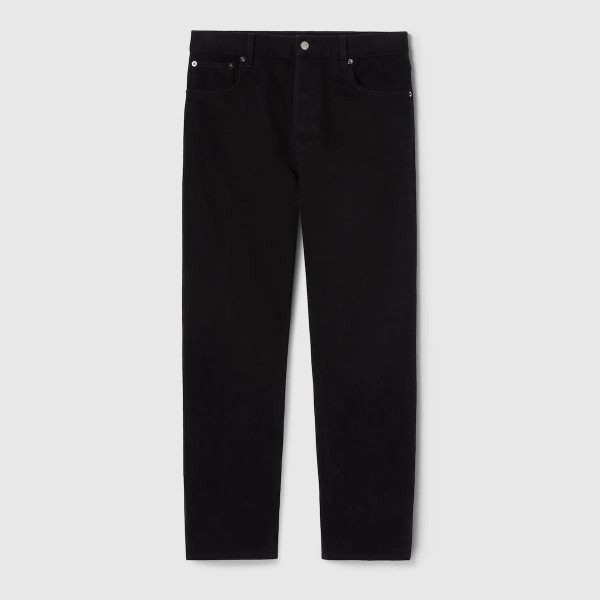 크롭 슬림 데님 팬츠