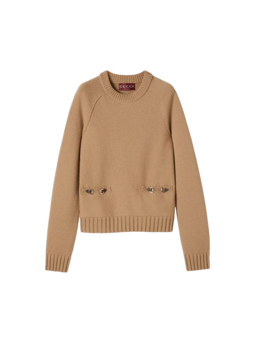 홀스빗 울 캐시미어 탑