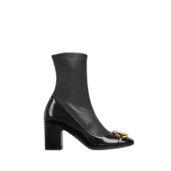 여성 하프 홀스빗 앵클 부츠