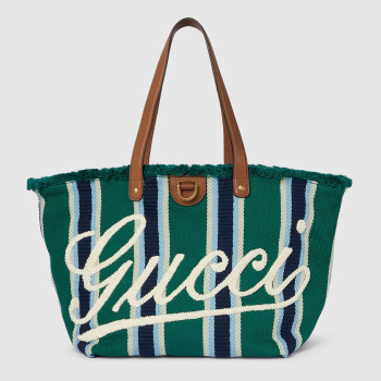 자수 미디엄 캔버스 토트백