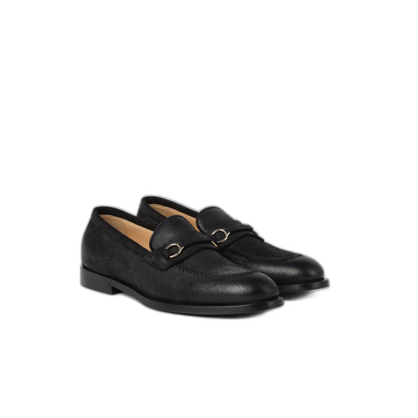 오일드 스웨이드 페니 로퍼