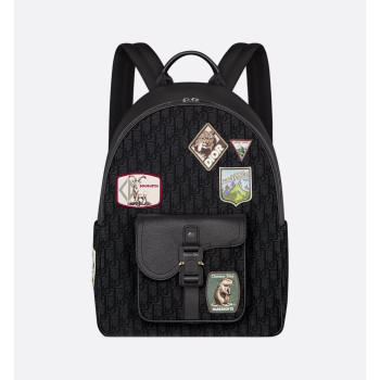 Saddle 지퍼 백팩