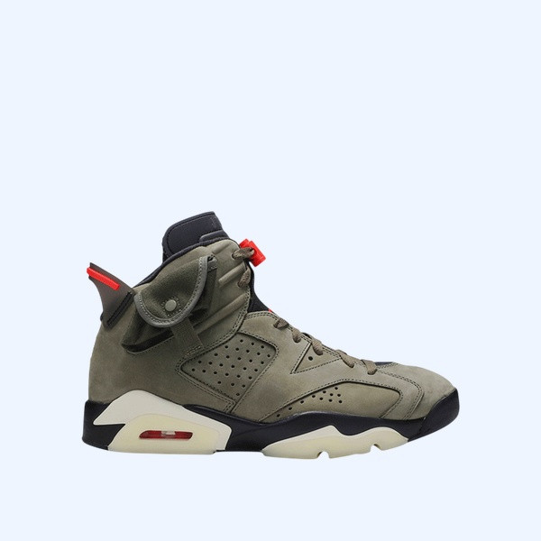 조던 6 x 트래비스 스캇 레트로 올리브