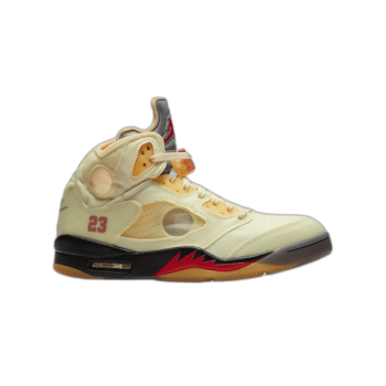 조던 5 x 오프화이트 레트로 SP 세일 파이어 레드