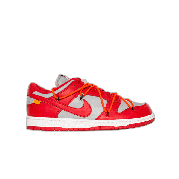 나이키 x 오프화이트 덩크 로우 유니버시티 레드