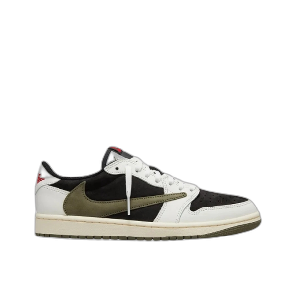 조던 1 x 트래비스 스캇 레트로 로우 OG SP 미디움 올리브