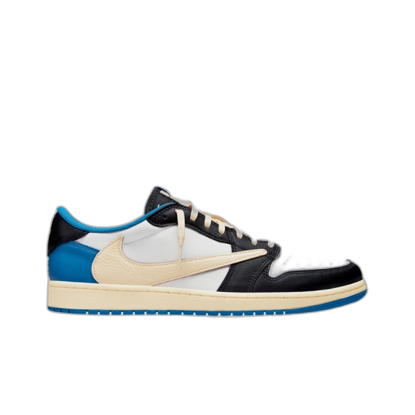 조던 1 x 트래비스 스캇 x 프라그먼트 레트로 로우 OG SP 밀리터리 블루