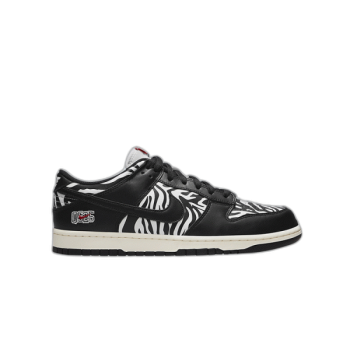 나이키 x 쿼터스낵스 SB 덩크 로우 지브라 케이크