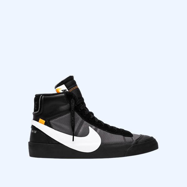 나이키 x 오프화이트 블레이저 미드 V2 그림리퍼 블랙