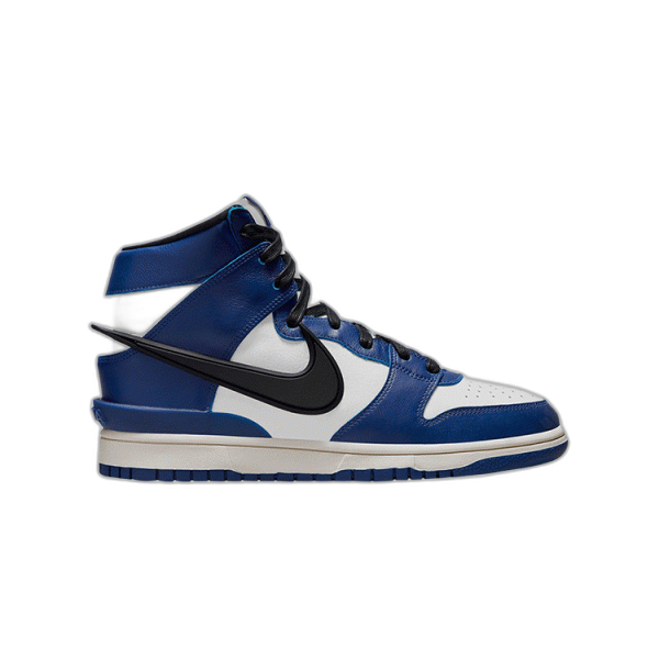 나이키 x 앰부쉬 덩크 하이 딥 로얄 블루