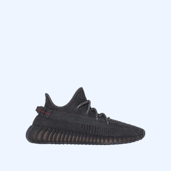 아디다스 이지 부스트 350 V2 블랙 - 논리플렉티브