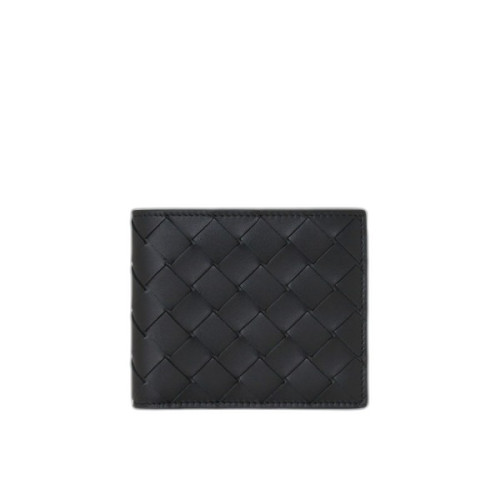 보테가베네타 인트레치아토 반지갑 투톤 블랙