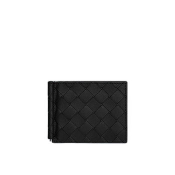 보테가베네타 인트레치아토 머니클립 블랙