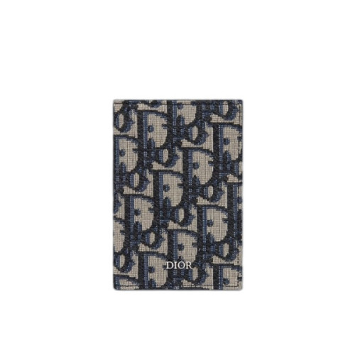 디올 오블리크 플랩 남성 반지갑