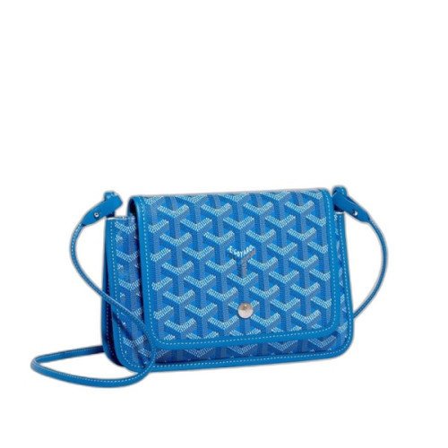 고야드 플뤼메 클러치 지갑 블루