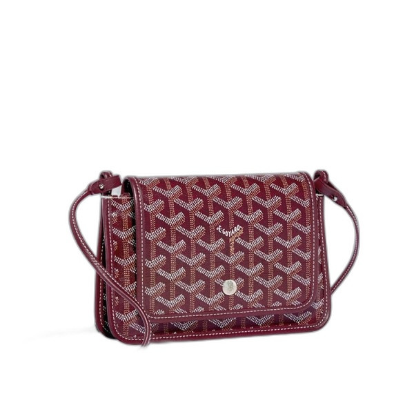 고야드 플뤼메 클러치 지갑 버건디