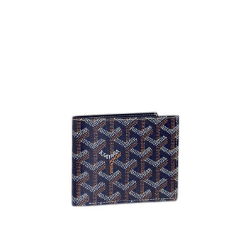 고야드 빅투아르 지갑 네이비