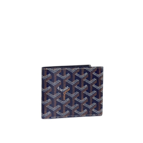 고야드 빅투아르 지갑 네이비