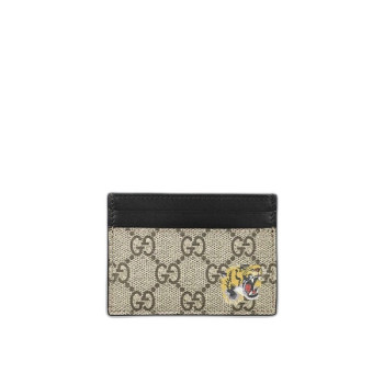 구찌 GG 수프림 타이거 카드 지갑