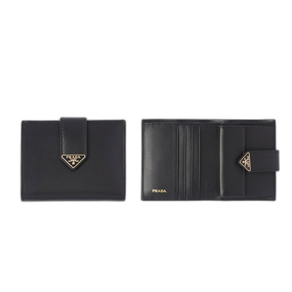 프라다 레더 반지갑