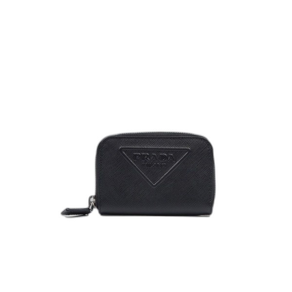 프라다 사피아노 로고 카드지갑