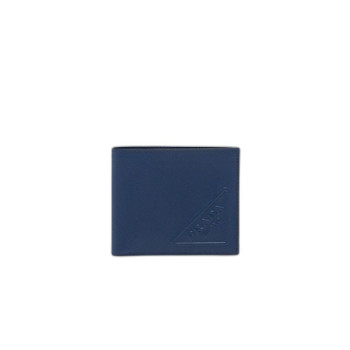 프라다 사피아노 레더 지갑 블루
