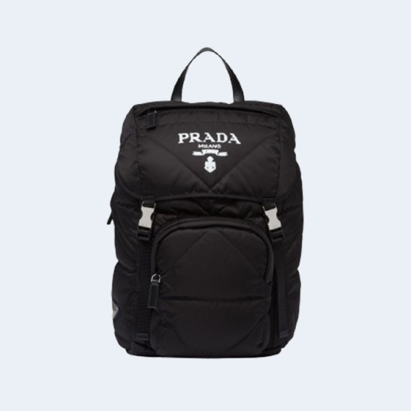프라다 리나일론 패딩 후드 백팩