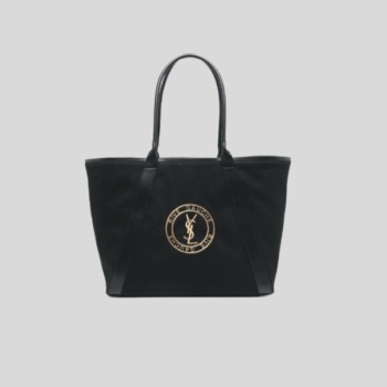 생로랑 리브고쉬 로고 토트백