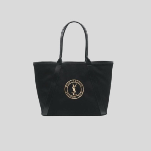 생로랑 리브고쉬 로고 토트백