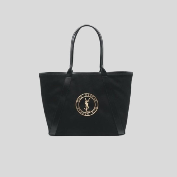 생로랑 리브고쉬 로고 토트백