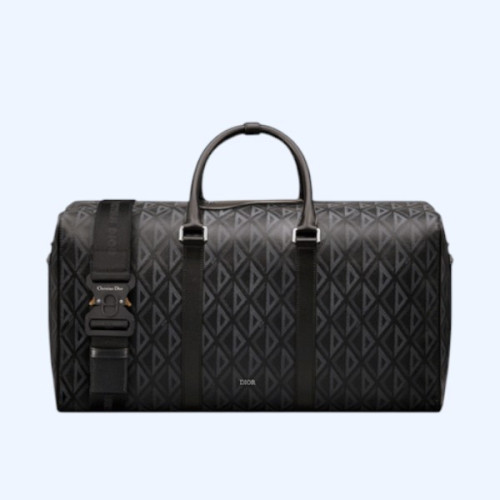 디올 LINGOT 50 백 블랙 CD 다이아몬드 캔버스