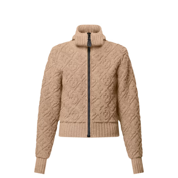 모노그램 타월링 집업 후디