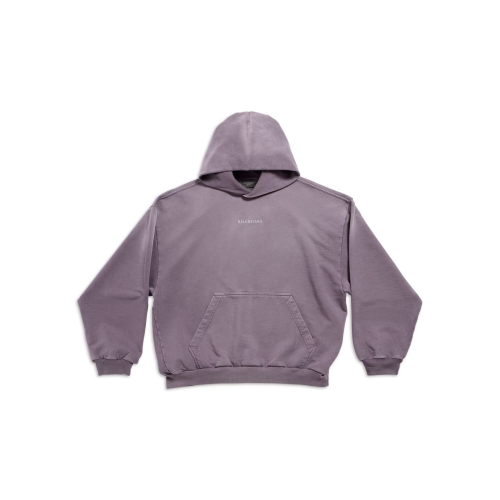 발렌시아가 백 미디엄 핏 후디 페이드