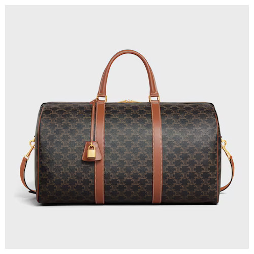 라지 트래블백 - 트리옹프 캔버스 & 카프스킨