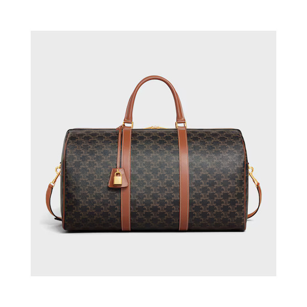 라지 트래블백 - 트리옹프 캔버스 & 카프스킨