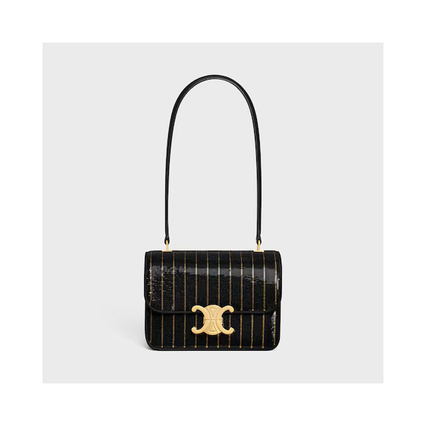 틴 가란스 백 - 스트라이프 시퀸