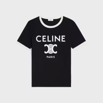 CELINE PARIS 티셔츠 - 코튼 저지