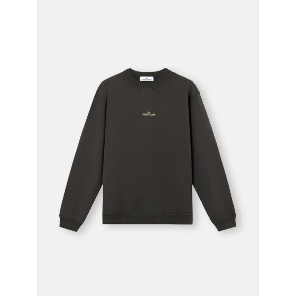 'Industrial Four’ 프린트 오버사이즈 핏 크루넥 스웨트셔츠