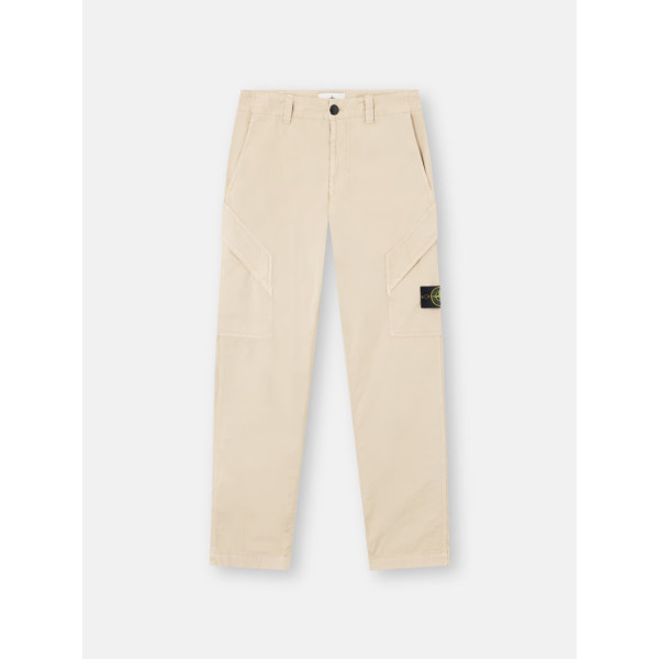 레귤러 핏 앵글드 지퍼 포켓 카고 팬츠
